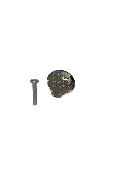 Generic Brand Dotted Chrome Drawer Knob