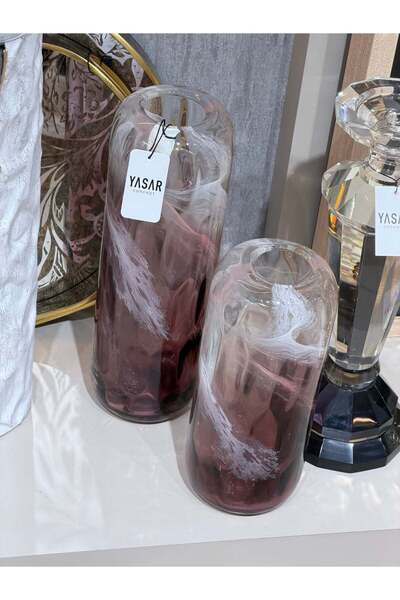 YASAR CONCEPT طقم فازات زجاجية من سابلية