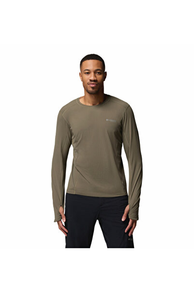 Columbia Diamond Peak Pro Crew Erkek Teknik Uzun Kollu T-Shirt