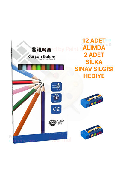 Silka Hex Prime Mix Mercanlı Kurşun Kalem ( 1 ADET ) / 12 ADET ALIMDA 2 ADET ...