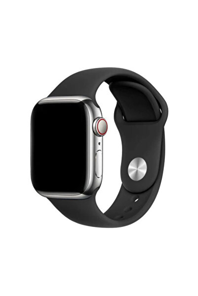 OEM Curea Silicon Apple Watch - Μαύρο, Σειρά 1, 2, 3 (42mm), Σειρά 4, 5, 6, S...