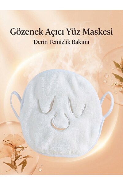 Femmelogy Gözenek Açıcı Buharlı Yüz Maskesi Spa Havlu Cilt Bakım