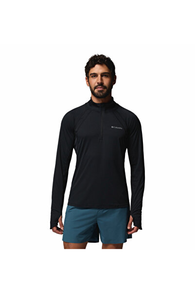 Columbia Ανδρικό τεχνικό μακρυμάνικο μπλουζάκι Stealth Spring με μισό φερμουάρ