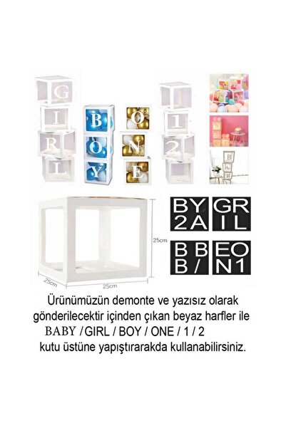 Hayaller Dükkanı Balloon Box and Writing Set Pk:4 Sets