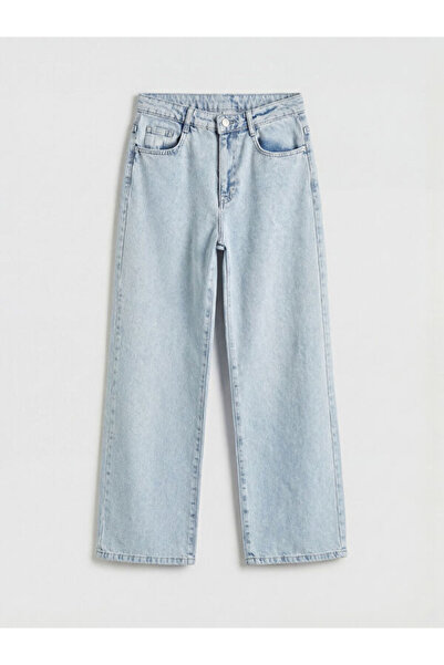 LC Waikiki I Wide Leg Bow Embroidered Girls' Jean Pants from Freezen Store