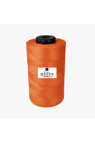 Hazen Home Orange Color 120 Number Sewing Thread 5000 Meters