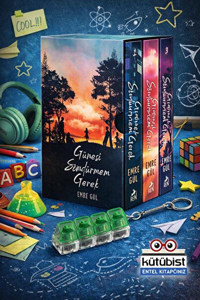Ren Kitap Güneşi Söndürmem Gerek Cep Boy Kutulu Set / Emre Gül / Işıklı Klavy...