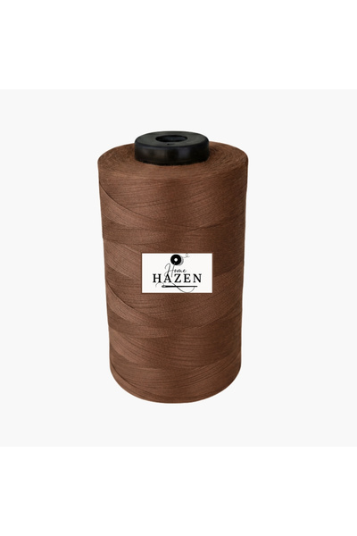 Hazen Home Καφέ Χρώμα Νούμερο 120 Κλωστή Ραπτικής 5000 Μέτρα