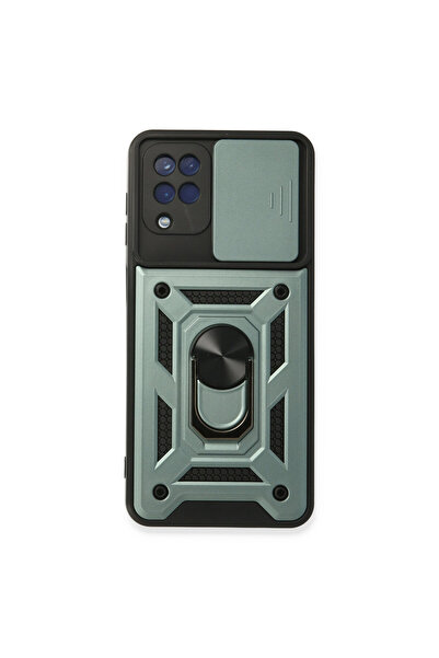 cepmoda حافظة سامسونج جالاكسي "A22/M22/M32" ذات الطبقة المزدوجة - حلقة، حامل،...