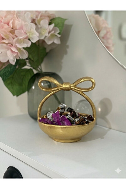rabiskoile3d Fiyonklu Dekoratif Şekerlik , Sepet & Takı Düzenleyici