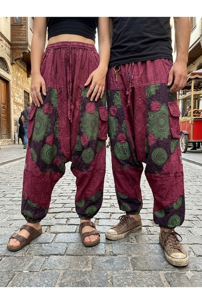 AYASOFYA OTANTIK Unisex Nepalese Authentic Ethnic Casual Hippie Bohemian Trou...