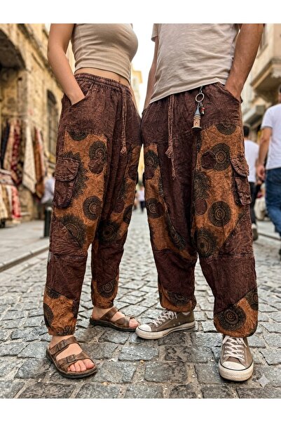 AYASOFYA OTANTIK Unisex Nepalese Authentic Ethnic Casual Hippie Bohemian Trou...