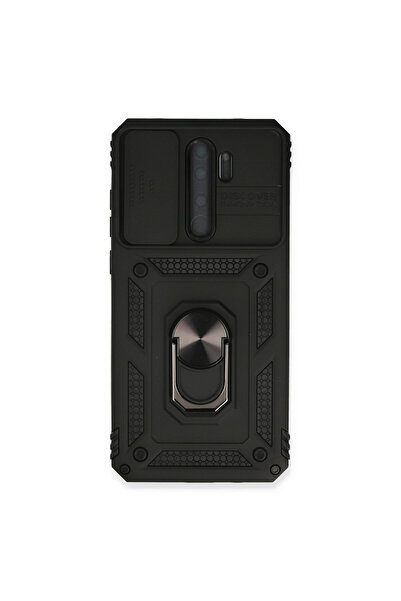 cepmoda حافظة REDMI "NOTE 8 PRO" ذات الطبقة المزدوجة - حلقة، حامل، غطاء كامير...