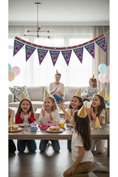 Cadde Süs Σετ σημαιών με θέμα το K-Pop Demon Hunters, 9 σημαίες