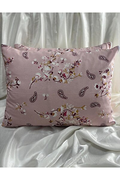 Belsina Home Organik Pamuklu | Desenli | Fermuarlı | 2 Adet Yastık Kılıfı | 5...