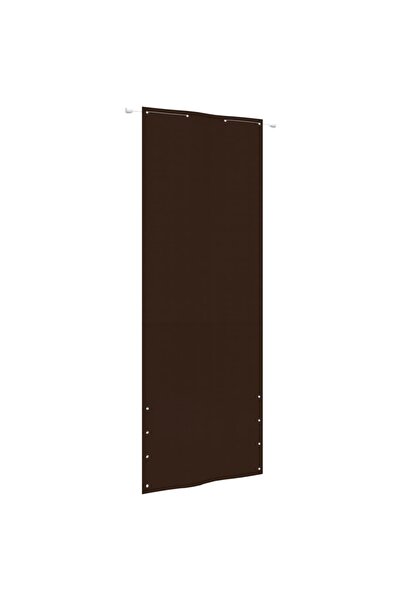 Concept Paravan de balcon, maro, 80 x 240 cm, țesătură oxford