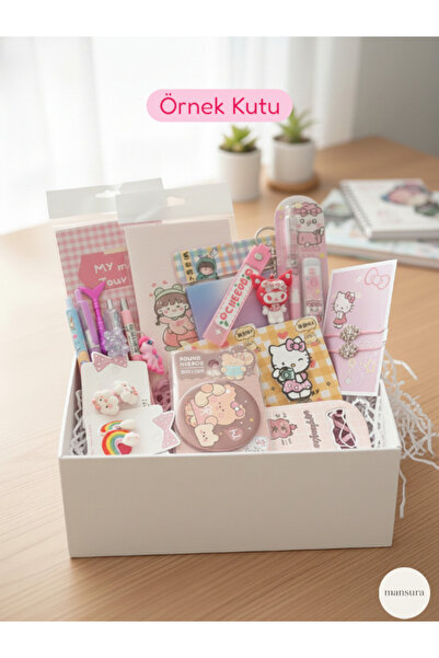 Mansura Kırtasiye Seti Hediye Paketi 10-15 ürün Çoğunluk kalem