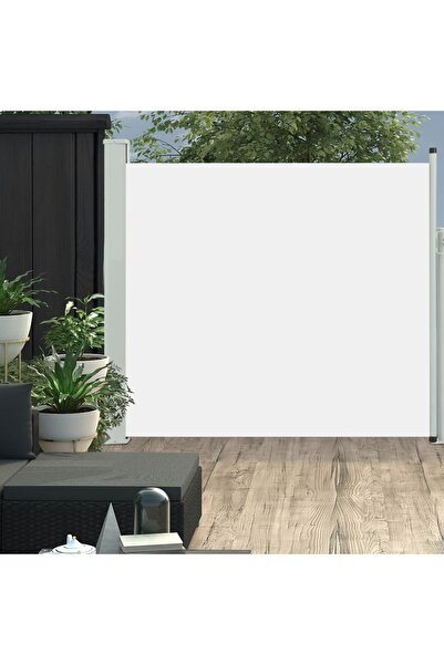 Concept Copertină laterală retractabilă de terasă, crem, 170 x 300 cm