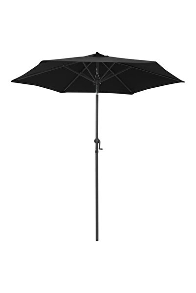 Concept Ομπρέλα ηλίου, μαύρη, 200 x 211 cm, αλουμίνιο