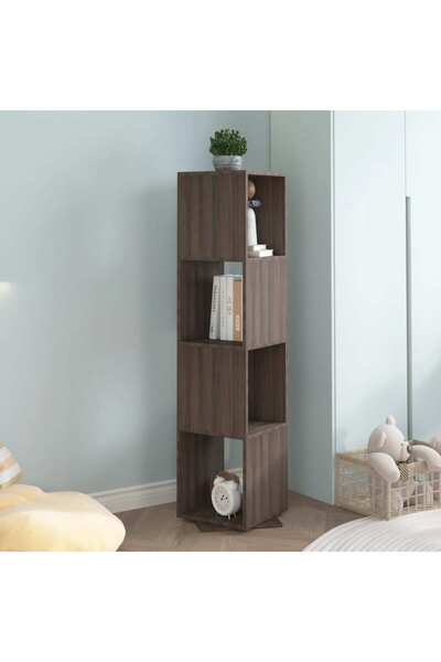 Concept Περιστρεφόμενο ντουλάπι, γκρι και sonoma δρυς, 34,5x34,5x147,5 cm, μο...