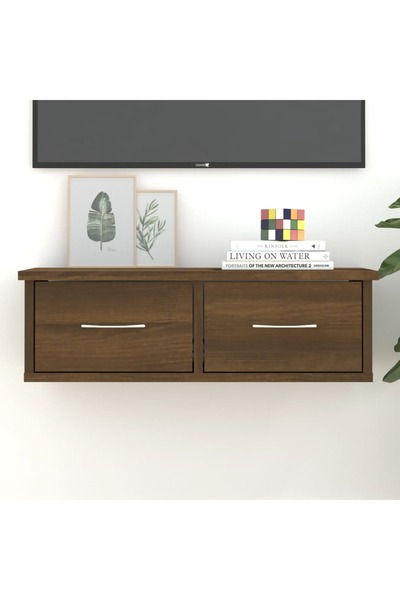 Concept Dulap de perete, stejar maro, 60x26x18,5 cm, lemn prelucrat