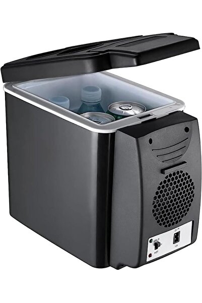 Arabest 6L Car Mini Refrigerator, Lightweight Dual-Use Fridge, Cool Heat Cool...