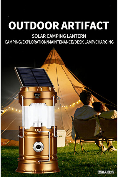 YT Camping Solar Multi-Functional Camping Light