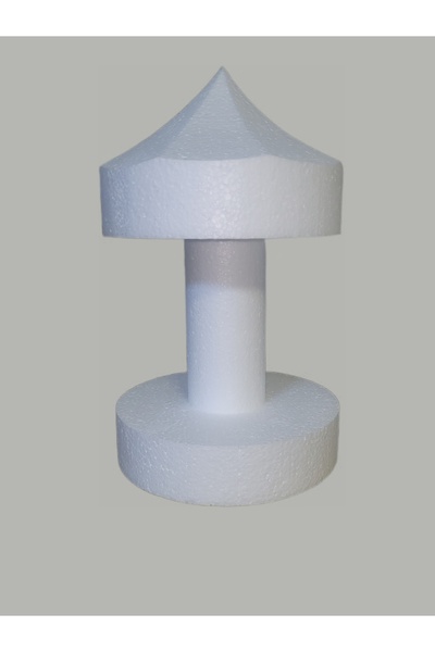 OEM Cake decoration carousel, polystyrene cake model 20x33