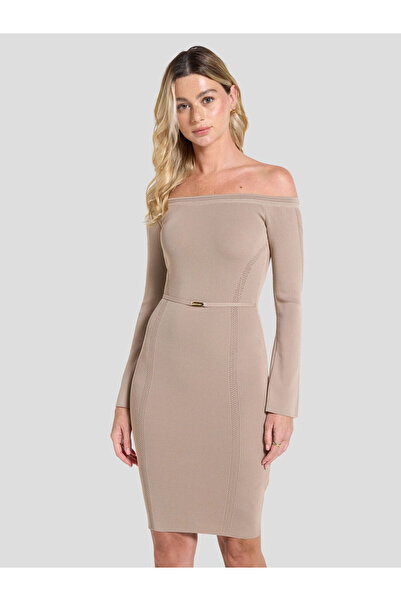 Guess Marciano off-shoulder midi dress