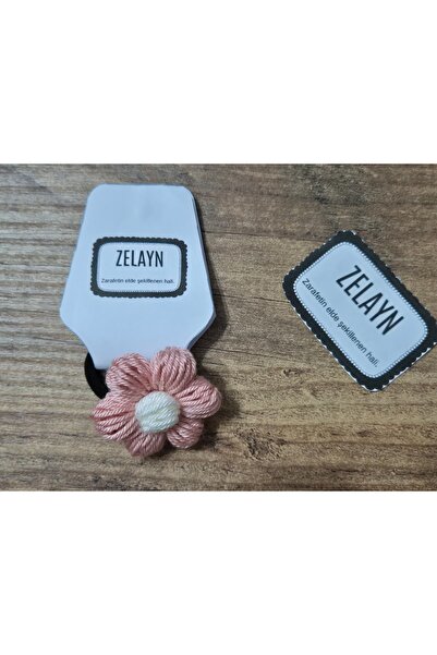 Zelayn Χειροποίητη πλεκτή λαστιχένια αγκράφα μαργαρίτα