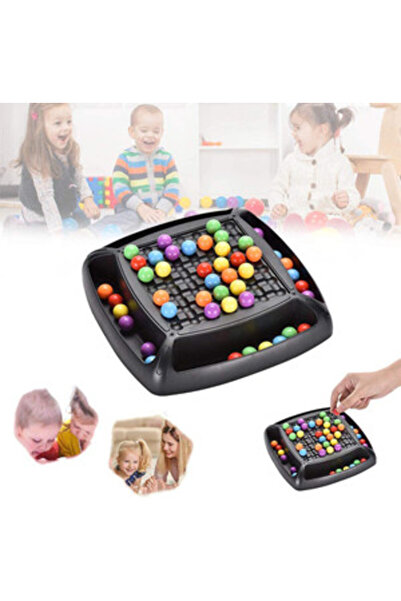 Toybox Rainbow Bead Game for Kids Puzzle Magic Chess Board Game Rainbow Ball ...