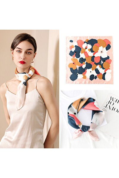 Generic Women Trendy Versatile Printed Spring and Summer Small Square Scarf S...