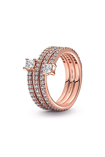 Pandora خاتم حلزوني ثلاثي