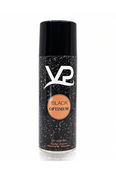VP Black Optimum Kadın Deodorant 200 ML Uzun Süre Kalıcı Ferah ve Etkileyici ...