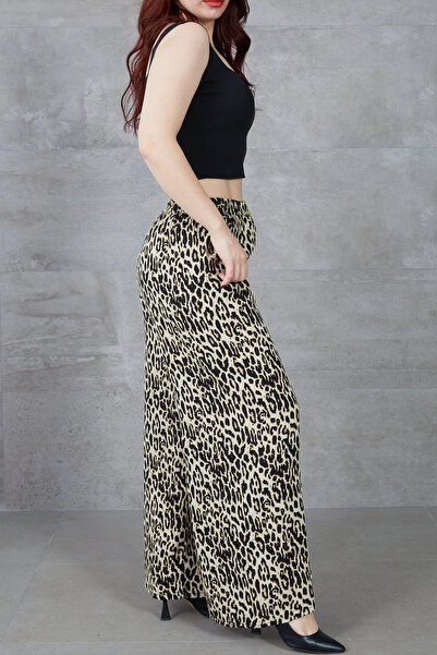 online kapsulavm avm alışveriş Women's Leopard Patterned Comfortable Fit Loos...