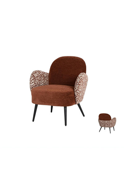 Palma homez Single armchair, brown color - high quality and modern design