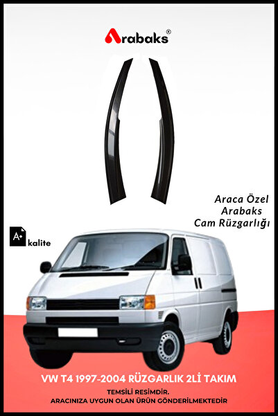 Arabaks VW T4 1997-2004 Cam Rüzgarlığı 2'li Takım (MUGEN TİP, DAYANIKLI MALZE...
