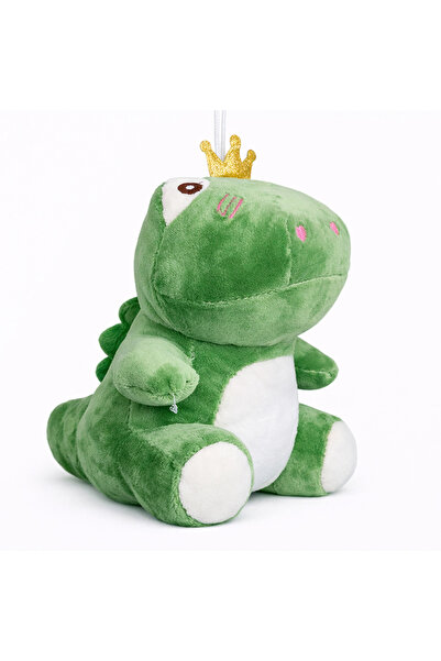 Intrio Sevimli Peluş Dinozor 26 cm – Asılabilir Oyuncak, Çanta ve Oda Aksesuarı