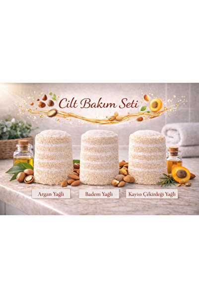 Lavandula Hakiki Argan, Badem ve Kayısı çekireği yağlı, kendinden sabunlu doğ...