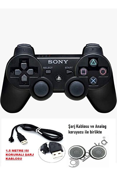 Doreka Ps3 Dualshock Gamepad Yeni Nesil Kol Controller Oyun Kolu PS3 + PC + 1...
