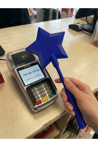 ENC Tasarım Sihirli Değnek Kart Tutucu – Temassız Ödeme POS Kartlık