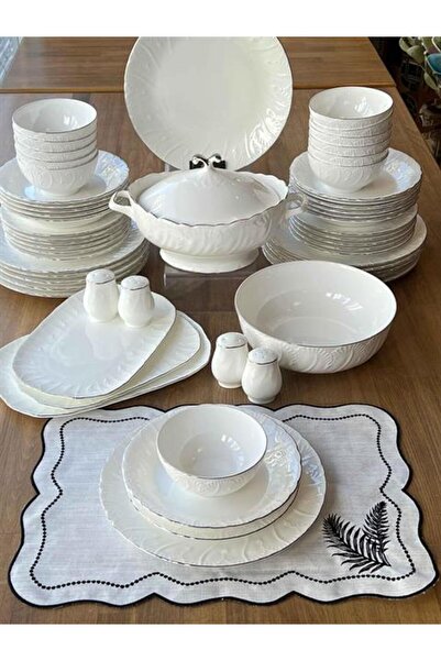 ROY KING Yemek Takımı Elegance Silver 58 Parça 12 Kişilik