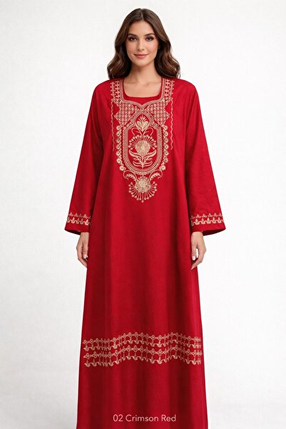 Kareem Miss Salma Elegant women's jalabiya with luxurious oriental embroidery...