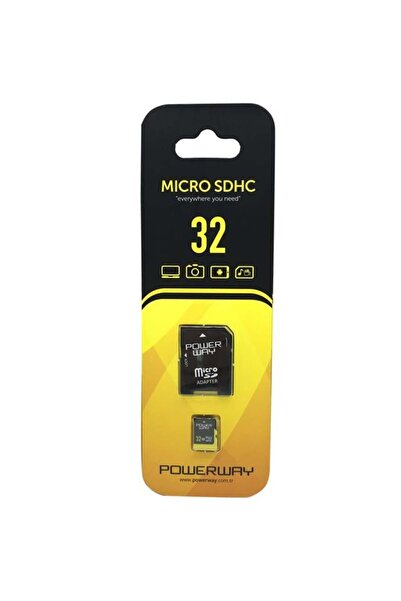 Epilons Powerway Pwr-32 32 Gb Micro Sd (Class 10) Memory Card