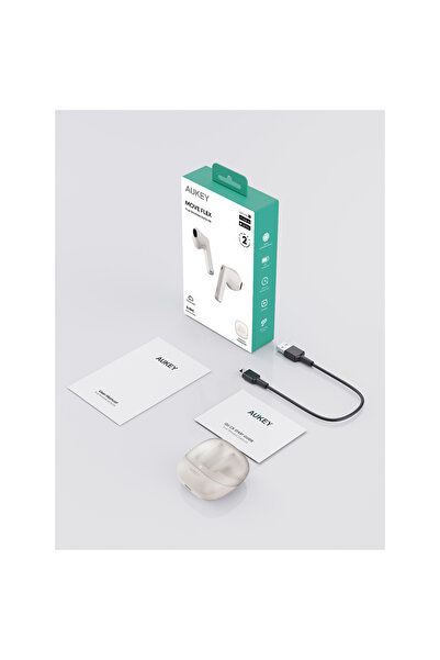 AUKEY EP-M4 Move Vibe True Wireless Earbuds, White