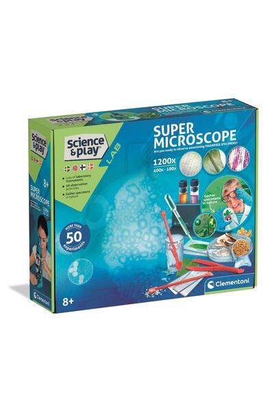 CLEMENTONI Υπερμικροσκόπιο 1200x (I-78391)