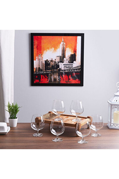 Home Box طقم كؤوس كونياك أوشن ماديسون مكون من 6 قطع - 650 مل