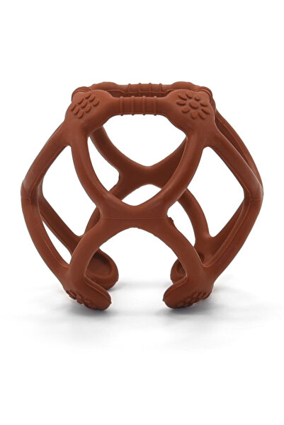 magni Bilă de dentiție din silicon, rugină (3299)