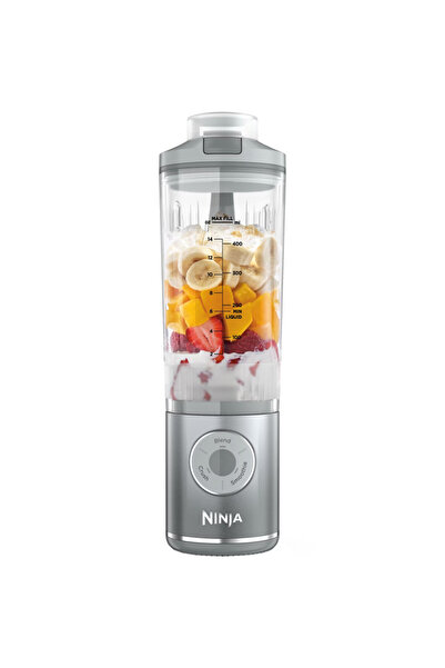 NINJA Blender portabil Blast Max BC251EUSL, 14.4W, 11.1V, 570 ml, 19000 rpm, ...