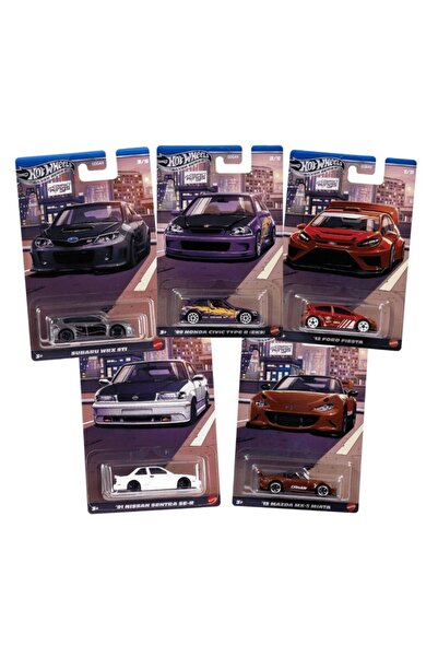 HOT WHEELS Silver Series Compact Kings 5'li Set JLT20-977Q